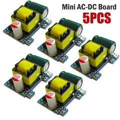 5PC Mini AC-DC 110V 120V 220V 230V To 5V Converter Board Module Power Supply