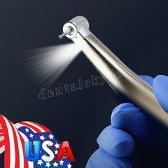 Dental 1:1 LED Fiber Optic Handpiece Internal Spray Contra Angle sandent