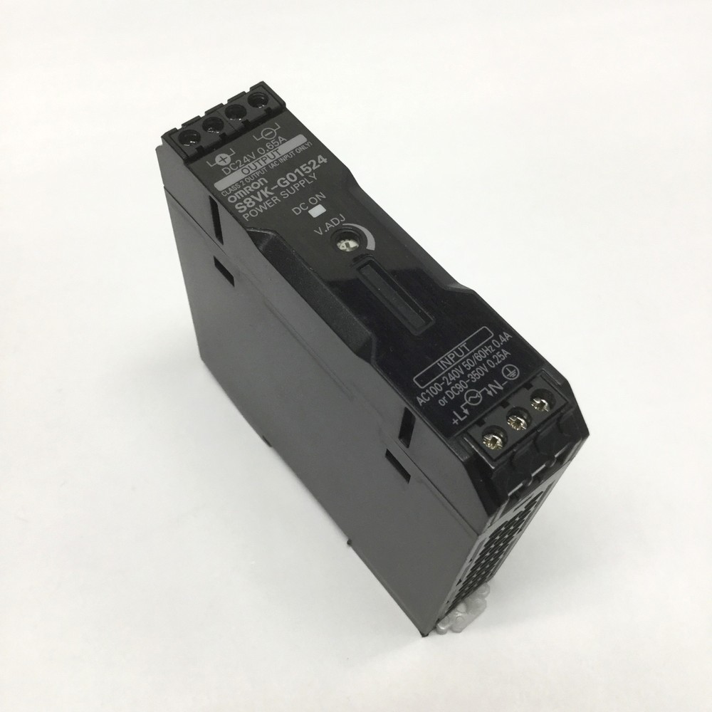 Omron S8VK-G01524 Switch Mode Power Supply 100-240VAC In, 24VDC 0.65A Out 15W