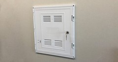 Primex SOHO Pro PR1500KN 15″ Narrow Hinged Base/Lid & Frame Media White