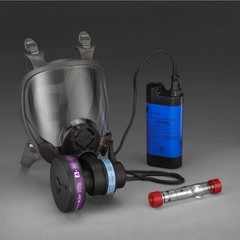 New Open Box 3M Powerflow powered air-purifying respirator (PAPR) REF No. 6900PF