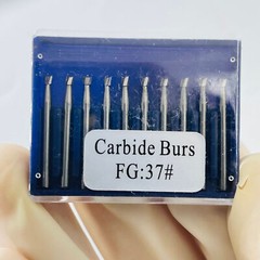 Dental FG-35/36/37 Fit High Speed Handpiece Carbide Burs Inverted Cone 3 Type