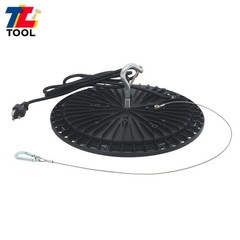 4 Pcs 18000LM UFO LED 150W High Bay Light Lighting Fixture With Hook Safety Rope