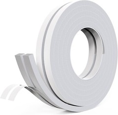 Self Adhesive Weather Stripping, Noise Isolation 4 Doors Window Foam Tapes