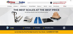 Prime OP-916 60″x60″ Floor Scale 2,500 lb x .5 lb with 5 Year Warranty