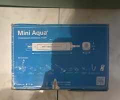 Aspen Pumps Mini Aqua Ultra Quiet Condensate Pump 230V 0.1A 83809 Blue