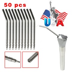 Dental 3 Way Air Water Spray Triple Syringe Handpiece /+50*Nozzles/Tips/Tubes OR
