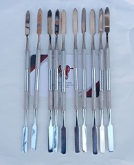 6 PCS Dental Cement Spatula Mixing Lab Restorative Double Ended Instruments