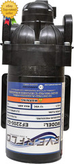 EF2200-QA-BOX 2.2GPM 12V Diaphragm Pump-Quick Attach Port, Black