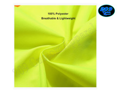 WAREHOUSE STAFF Reflective Safety Vest High Visibility Zipper Front w/Pockets