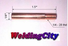 WeldingCity® 10-pk MIG Welding Gun Contact Tip 14-30 for Tweco Lincoln 200-400A