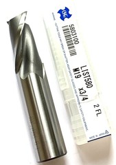 19.00mm 2 FLUTE SINGLE END COBALT END MILL – M19 x 3/4″ – OSG 5803100