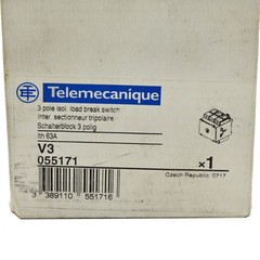 Telemecanique V3 055171 3-Pole Isolated Load Break Switch 690V~