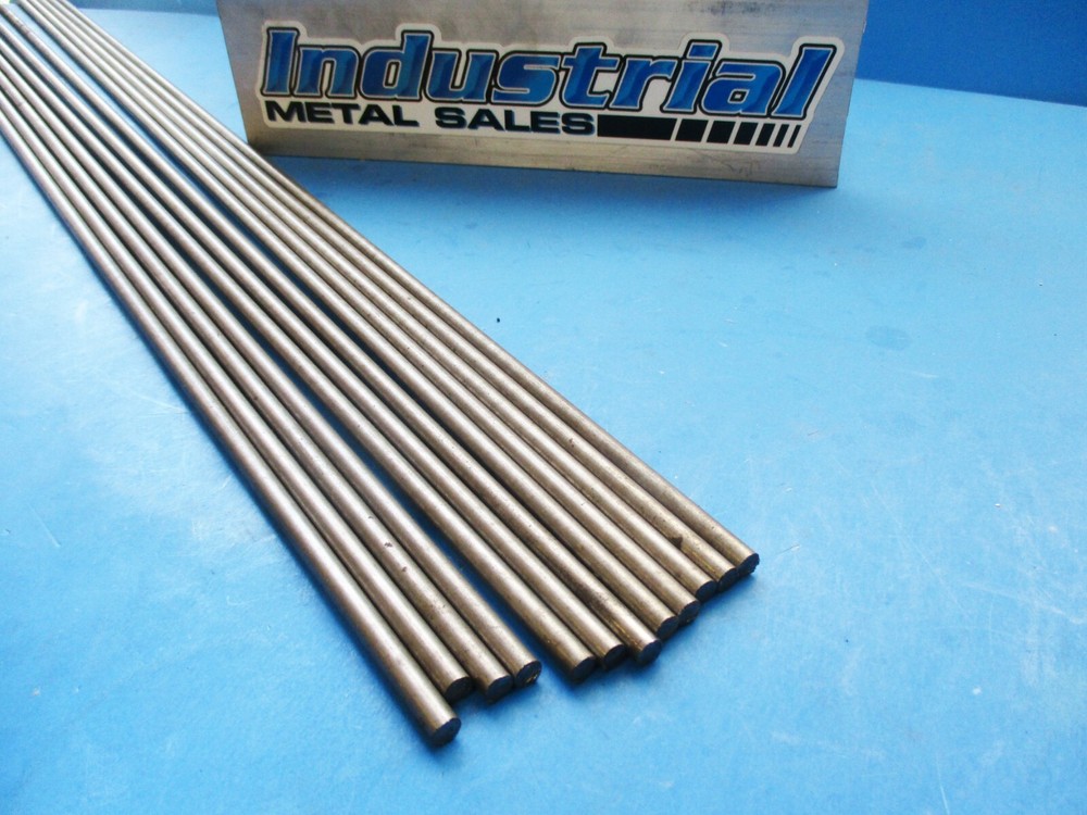 1/4″ Diameter x 33″-Long C1018 Steel Round Bar–>12 Pieces LATHE STOCK