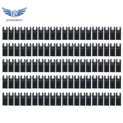 100 Pcs Quick Release Durable Oscillating Tool Saw Blades Multi For All Models