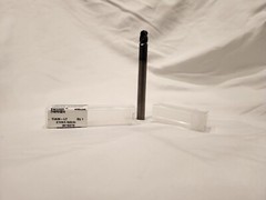 New-Widia Hanita Varimil Ball End Mill Long Reach 3/8 dia.4 Flute 1/2 LOC 4″OAL