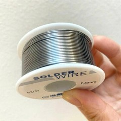 63-37 Tin Rosin Core Solder Wire Electrical Soldering Sn60 Flux .031″/0.8mm 50G