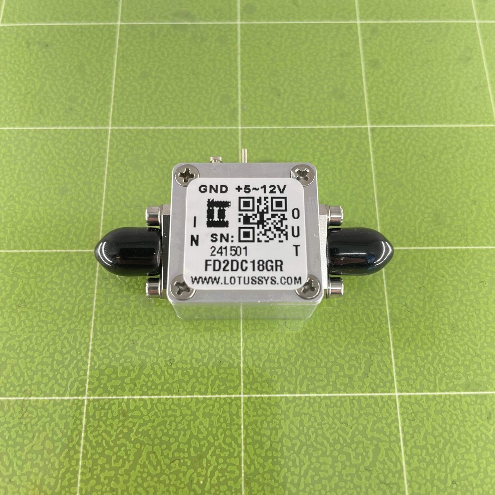 Frequency Divider/Prescaler Div. by 2 (DC~18 GHz) Wide Voltage FD2DC18GR