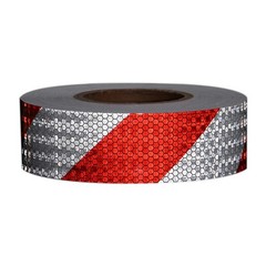 Reflective Safety Warning Tape Self Adhesive Car Warning Strip Roll