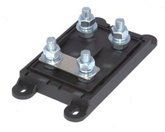 MEGA Style Double Fuse Block Holder w/ Cover 100A-300A 12/24V, Includes Fuses