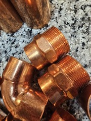 1-1/2″ And 2″ Copper SWEAT SOLDER FITTINGS NIBCO 90 ELBOW COUPLINGS 13…