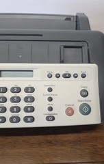 HP 640 Series Fax Machine with Phone and Inkjet Printer.