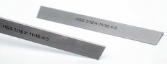 Set of 2 HSS Blades for Lathe Parting Cut Off Blade (1/16×11/16×5 Inch)