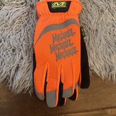 Mechanix Wear Hi-Viz FastFit Work Gloves Large Fluorescent Orange