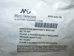 Micro Detectors AHS-AN-1A Inductive Proximity Switch Sensor (zz2)