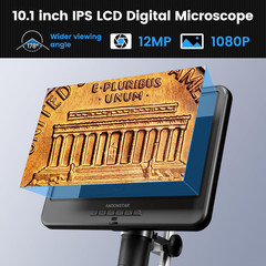 AD210 10.1 Inch LCD Digital Microscope for Adults, Soldering