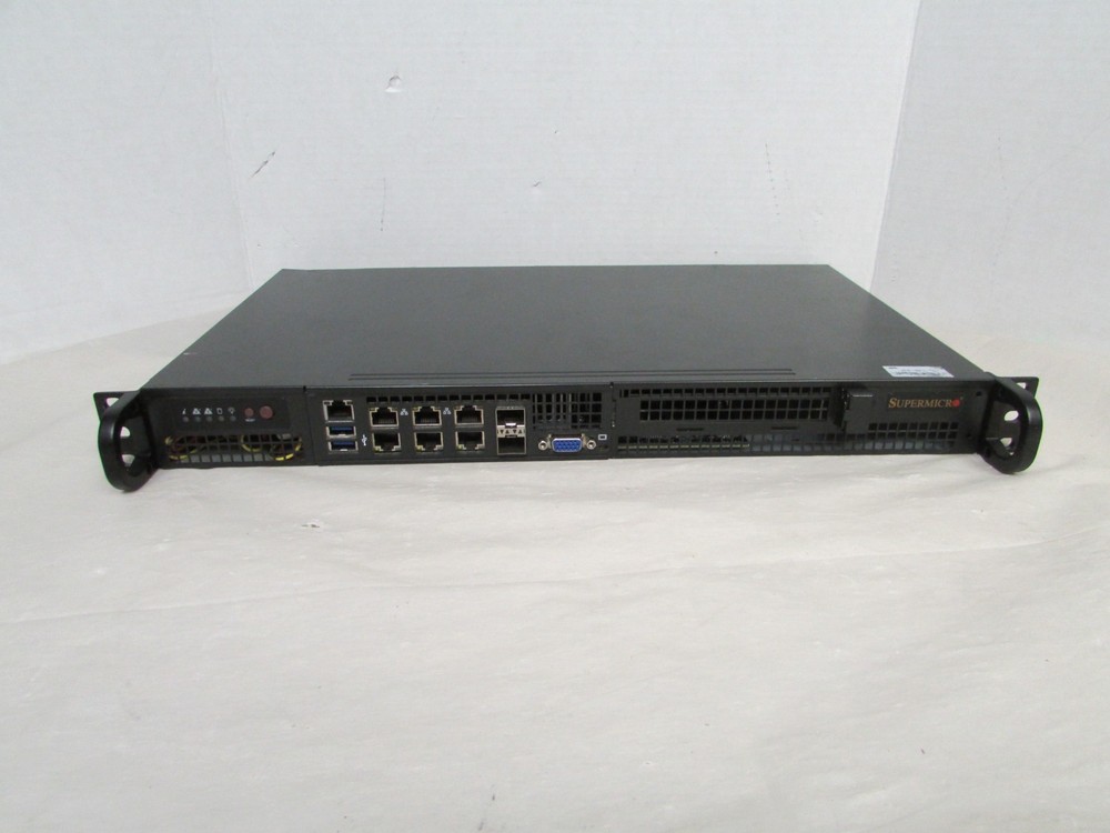 SUPERMICRO SERVER SYS-5019D-4C-FN8TP NO RAM NO HDD READ DISC.