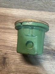 Brass Round Flush Floor Mount Box With Cover