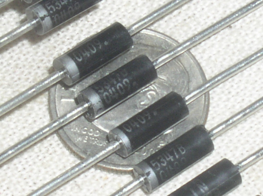 10 NEW ON-SEMI 1N5347B 1N5347 ZENER REFERENCE DIODE 10V 10 V VOLT 5W DO-15 USA