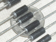 10 NEW ON-SEMI 1N5347B 1N5347 ZENER REFERENCE DIODE 10V 10 V VOLT 5W DO-15 USA