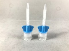 DX-Mixer Impression Dental Mixing Tip Crown & Bridge 1:1 Ratio Blue
