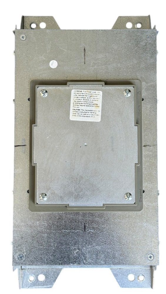 Legrand Wiremold RFBA2R30OG RFBA 2-G 3_ RECTANGULAR COVER FLOOR BOX