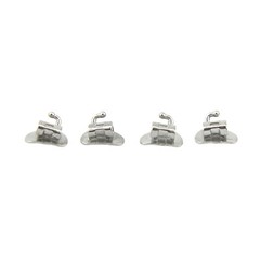 Dental Orthodontic Buccal Tubes 1st 2nd Molar Brackets Roth MBT 022 Bonding Tube