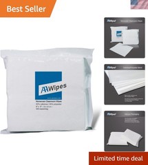 Cleanroom Wipes Nonwoven Wipes Cellulose/Polyester Blend Grade A, 68 Gram, Ba…