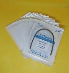 10Packs 100Pcs Dental Stainless Steel Arch Wires Orthodontic Round Natural Form