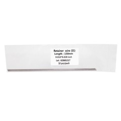Dental Ortho Lingual Retainer Wire Flat Strand Stainless Steel 10Pcs/Pack