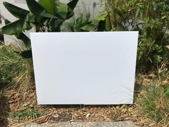 50 Pack White Yard Signs 18”x24” & 100 H-Stakes 12” Brand New Ship Same Day!