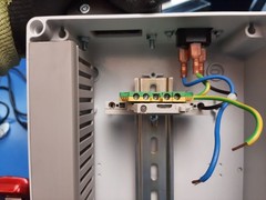 Industrial DIN-Rail Enclosure w/ Pre-wired Power Inlet, Connector Block & Fuse