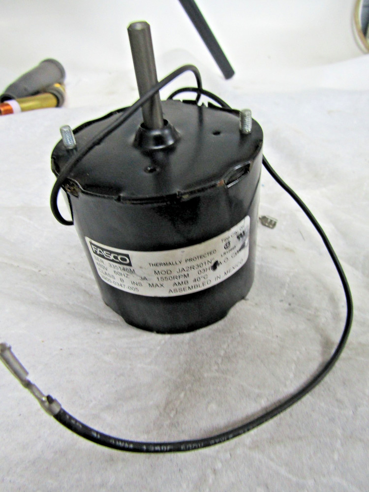 ✌️NEW FASCO 1/30 HP UNIT HEATER MOTOR 460 VAC 1550 RPM JA2R301N CWLE