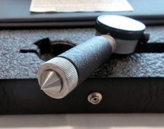 SPI MECHANICAL 82 DEGREE COUNTERSINK GAGE w/ CASE AND STANDARD .360-.560 RANGE