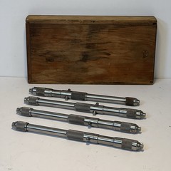 The L.S. Starrett Co. Athol. Mass. U.S.A – 124 Solid Rod Micrometer 8″-14″ -B5:3