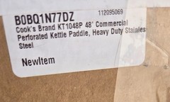 Cook’s Brand KT1048XHD 48″ Commercial Extra Heavy Duty Perforated Kettle Paddle