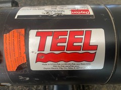 Teel pump 1P788 and motor 6K580, 1/2 hp, 3480rpm single phase
