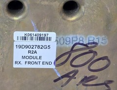 (Lot of 3) Harris Macom Mastr III 19D902782G3, 19D902782G4, 19D902782G5 RX Front