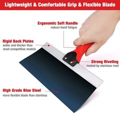 Goldblatt Banjo-Dry Tape Sets w/10″ Blue Steel Taping Knife Drywall Taping Tools