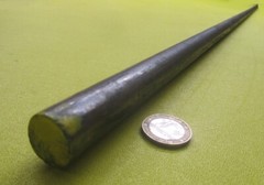 4140/4142 Steel Rod, Metric 20 mm Dia. (-0.051) x 3 FT Length, 1 Unit